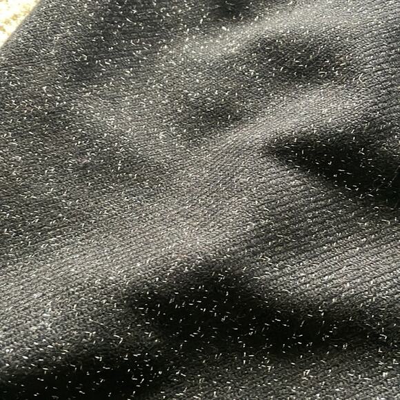 Halogen Silver Sparkle Black Skirt Size 8 - Picture 11 of 13